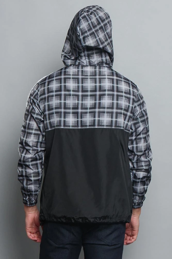 Plaid Anorak Windbreaker Jacket 16 Plaid Anorak Windbreaker Jacket - Image 14