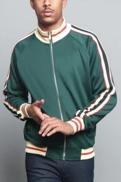 G Track Jacket -Victorious JK5014 GRN 5