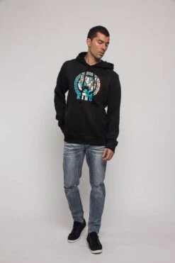 Iridescent Tiger Hoodie -Victorious JK5027 BLK 5