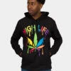 High Life Fleece Hoodie -Victorious JK5036 BLK 1 d08584ab e848 4450 b677 d28a404f755c