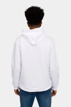 High Life Fleece Hoodie -Victorious JK5036 WHT 4