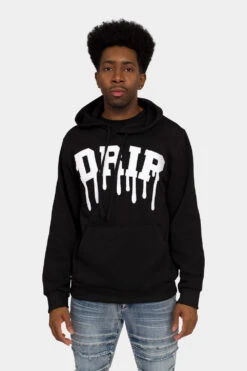 Drip Fleece Pullover Hoodie -Victorious JK5042 BLK 2 db01b529 3cb9 429d a8e4 3e4b4fb4975a