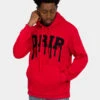 Drip Fleece Pullover Hoodie -Victorious JK5042 RED 1