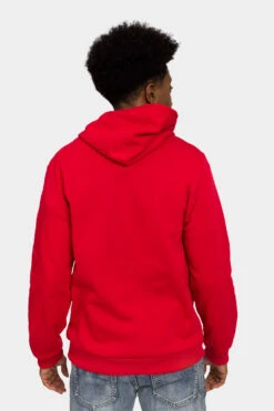 Drip Fleece Pullover Hoodie -Victorious JK5042 RED 3