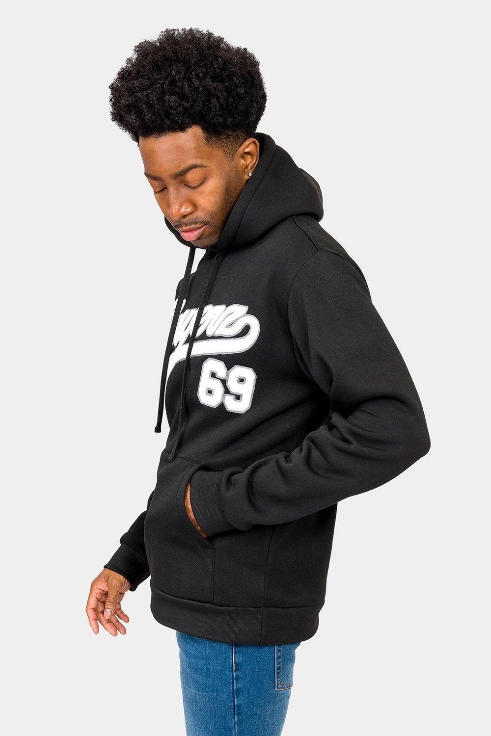 Playerz 69 Chenille Patch Fleece Sweater 4 Playerz 69 Chenille Patch Fleece Sweater - Image 2