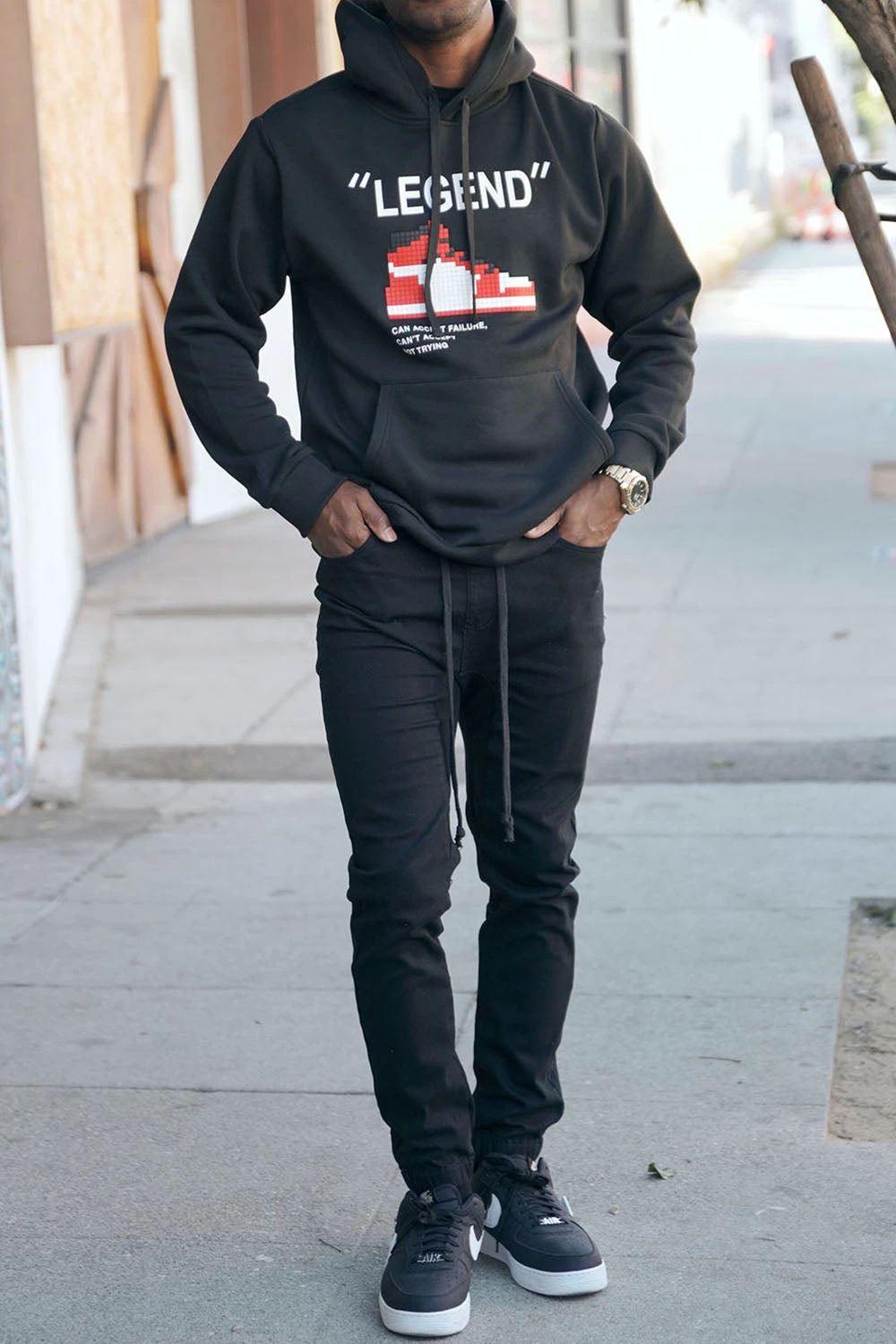 Legend Pixel Shoe Fleece Hoodie 16 Legend Pixel Shoe Fleece Hoodie - Image 14