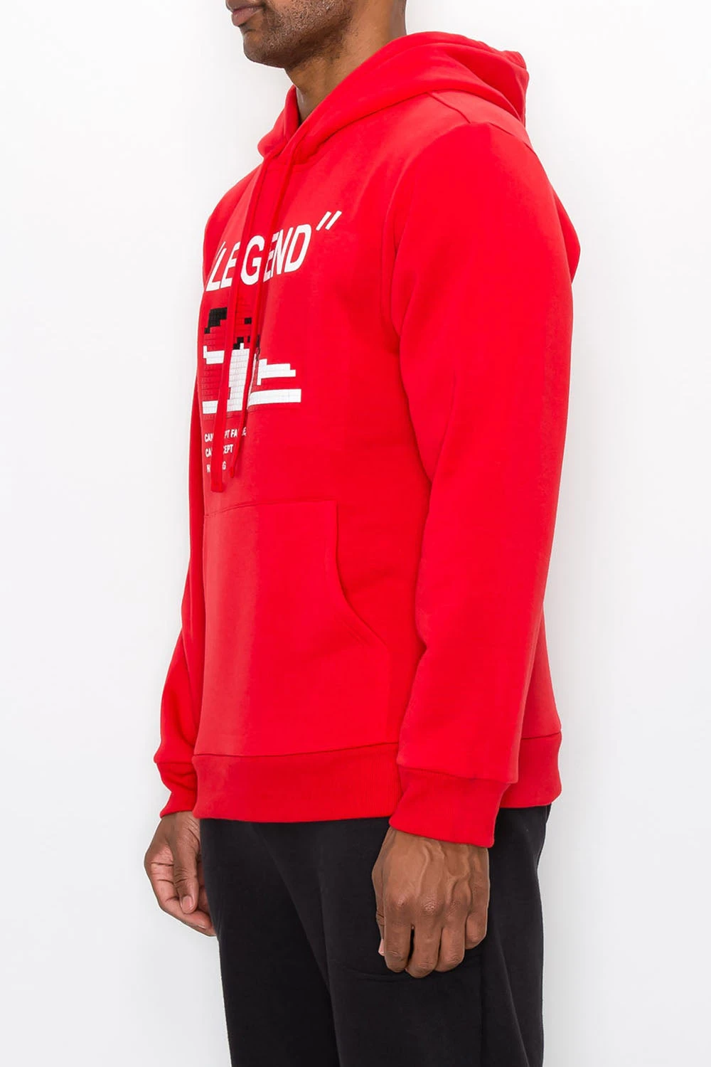 Legend Pixel Shoe Fleece Hoodie 4 Legend Pixel Shoe Fleece Hoodie - Image 2