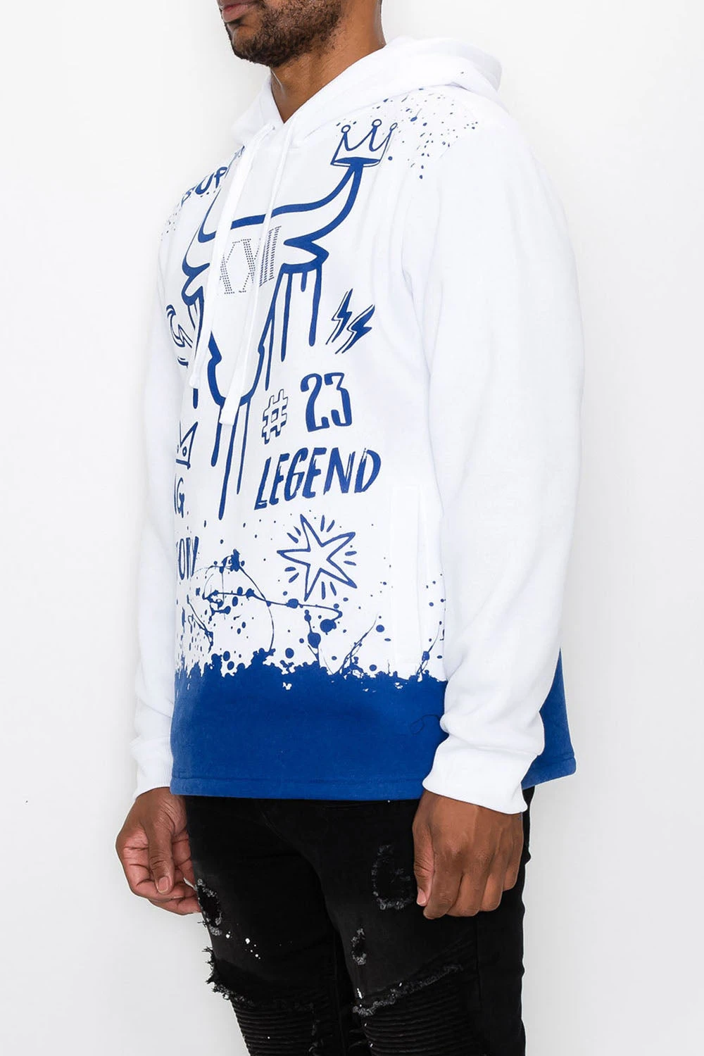 23 Legend Graffiti Pullover Hoodie 4 23 Legend Graffiti Pullover Hoodie - Image 2