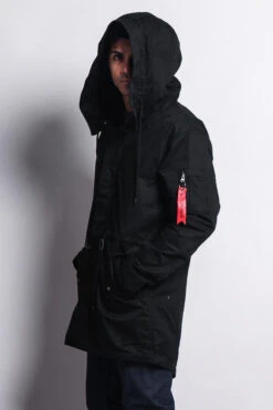 MA-1 Bomber Style Anorak Jacket 21 MA-1 Bomber Style Anorak Jacket -Victorious JK715 BLK 5