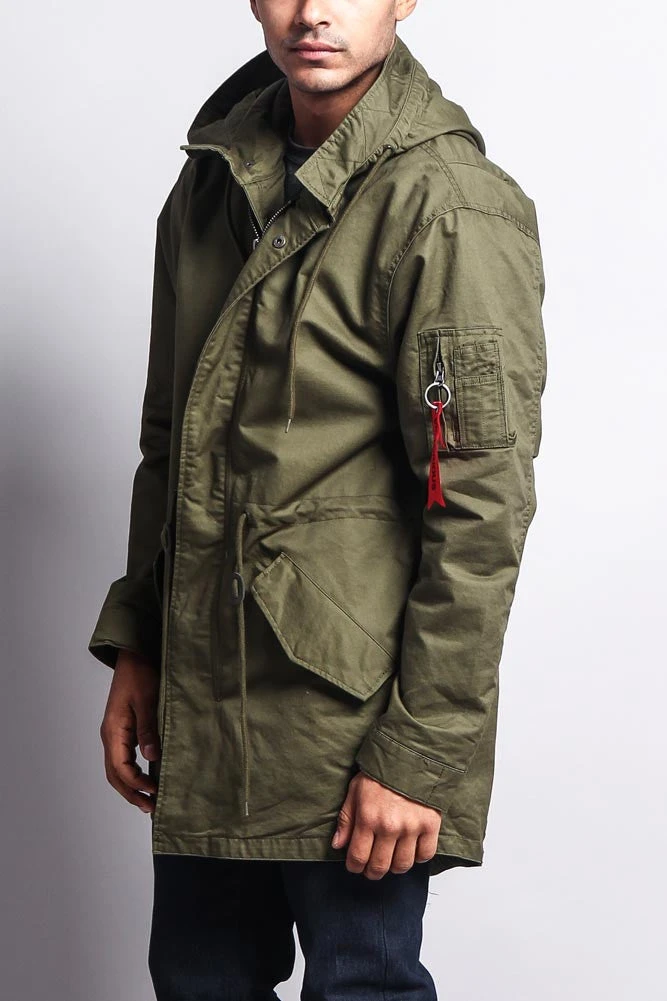 MA-1 Bomber Style Anorak Jacket 11 MA-1 Bomber Style Anorak Jacket - Image 9