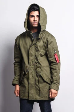 MA-1 Bomber Style Anorak Jacket 26 MA-1 Bomber Style Anorak Jacket -Victorious JK715 OLV 4