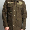 Patched Army Jacket -Victorious JK758 OLV 1