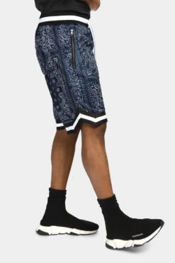 Pro Bandana Paisley Basketball Shorts -Victorious JS17 NAN 4