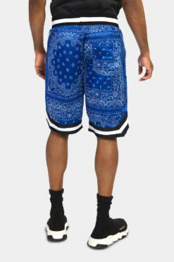 Pro Bandana Paisley Basketball Shorts -Victorious JS17 RBN 3