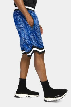 Pro Bandana Paisley Basketball Shorts -Victorious JS17 RBN 4