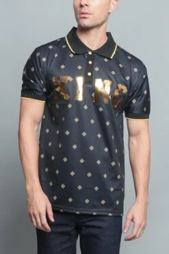Lion King Polo 17 Lion King Polo -Victorious PQ7304 BLK 1