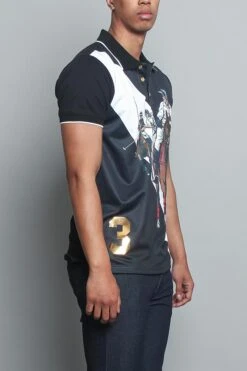 Polo 3 ShirT 25 Polo 3 ShirT -Victorious PQ7317 BLK 4