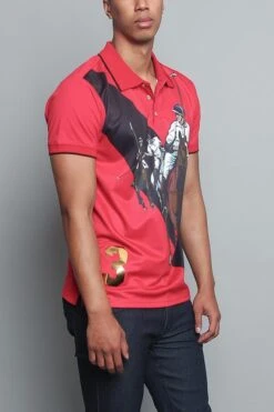 Polo 3 ShirT 37 Polo 3 ShirT -Victorious PQ7317 RED 4