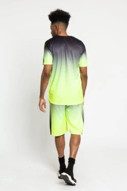Gradient Ombre T-Shirt And Shorts Set -Victorious ST402 NYL 3