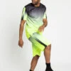 Gradient Ombre T-Shirt And Shorts Set -Victorious ST402 NYL 4