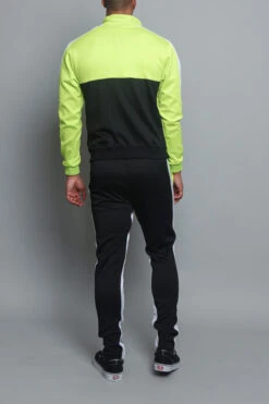 Tri-Colored Track Suit Set -Victorious ST5010 523 FZN 3