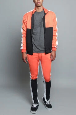 Tri-Colored Track Suit Set -Victorious ST5010 523 ORG 5