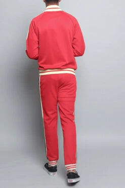 G Track Suit Set -Victorious ST5014 577 RED 3