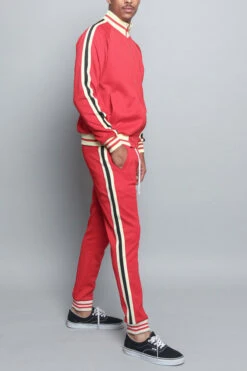 G Track Suit Set -Victorious ST5014 577 RED 4