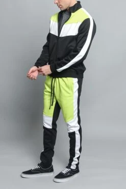 Tri Color Blocked Track Suit -Victorious ST553 FZN 2