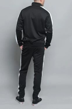 Tri Color Blocked Track Suit -Victorious ST553 FZN 3