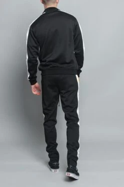 Tri Color Blocked Track Suit -Victorious ST553 GLD 3