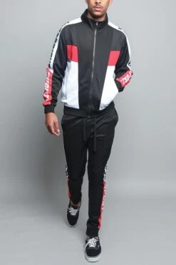 Victorious Sport Track Suit 24 Victorious Sport Track Suit -Victorious ST563 BLK 5
