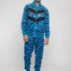 Reflective Tape Tiger Stripe Tracksuit -Victorious ST576 NBL 1