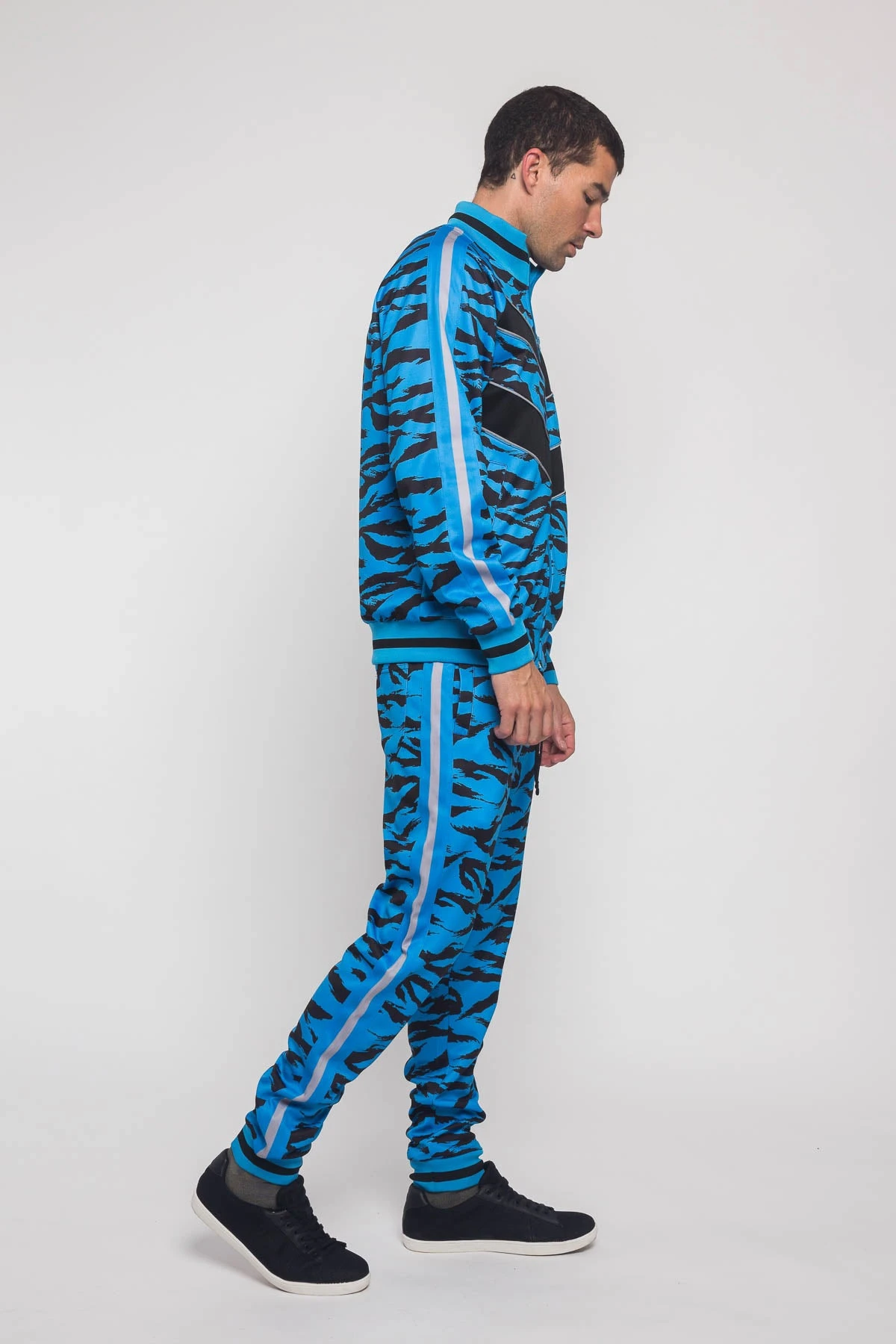 Reflective Tape Tiger Stripe Tracksuit 6 Reflective Tape Tiger Stripe Tracksuit - Image 4