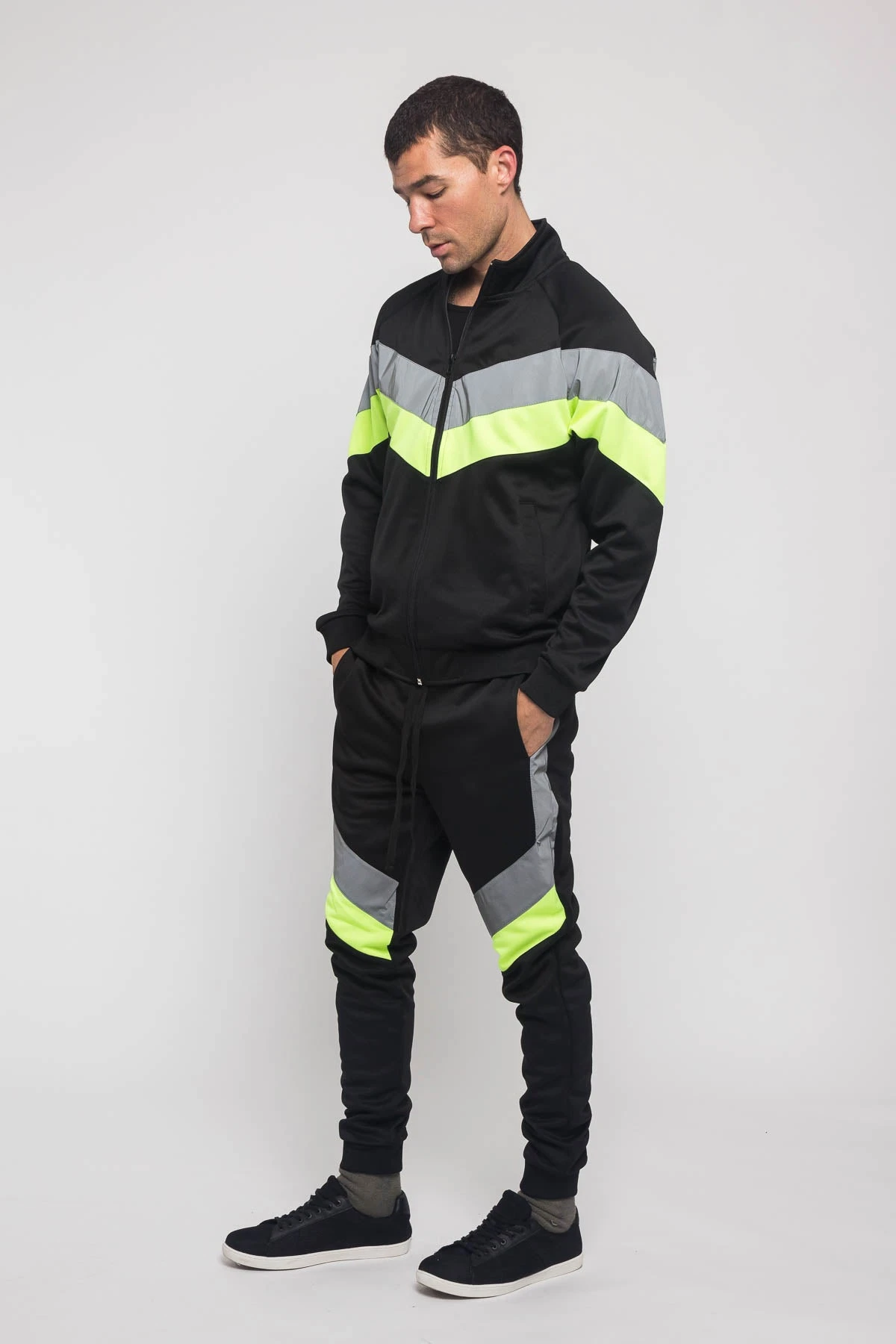 Reflective Neon Tracksuit 9 Reflective Neon Tracksuit - Image 7