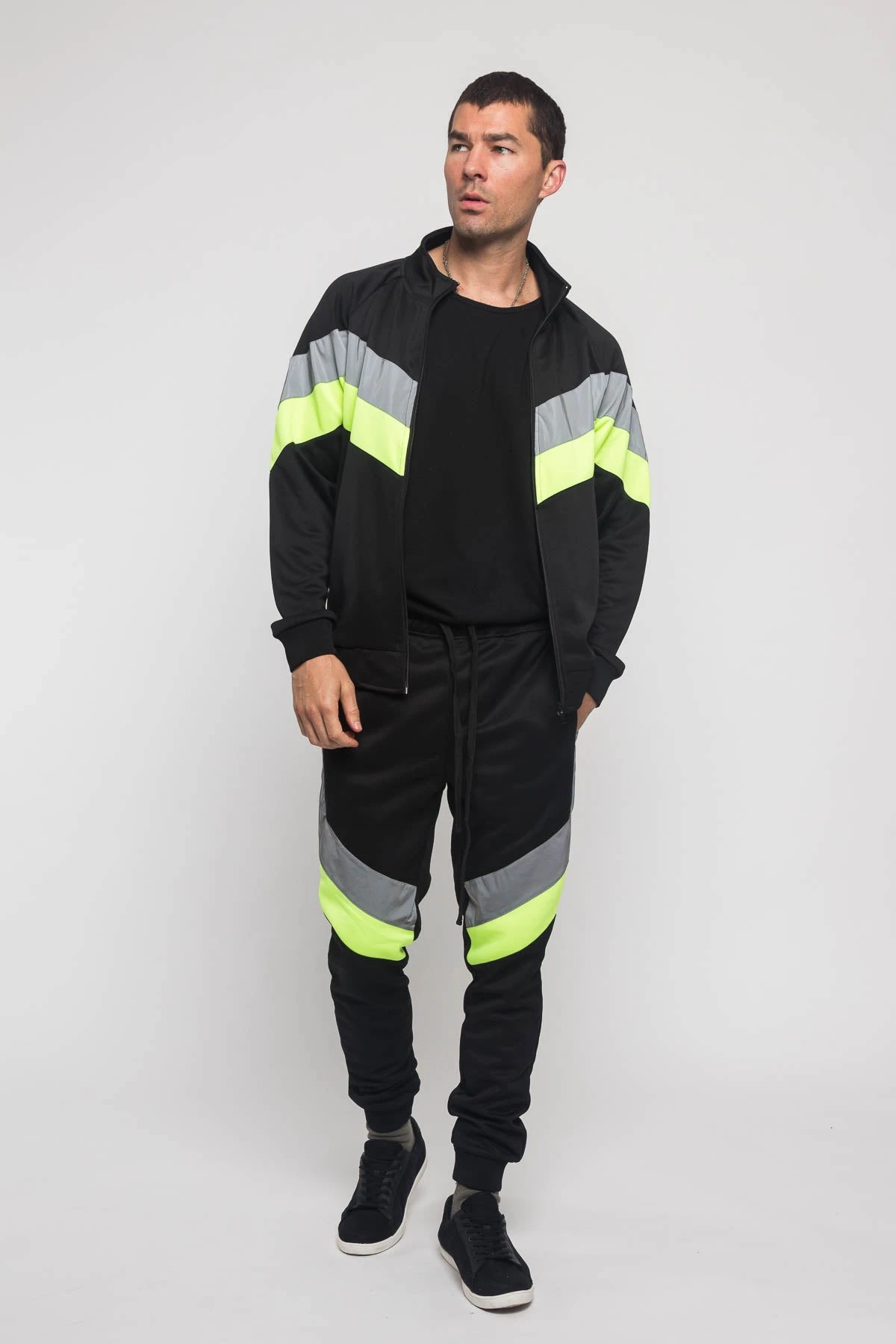 Reflective Neon Tracksuit 11 Reflective Neon Tracksuit - Image 9