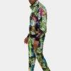 Bright Floral Tracksuit -Victorious ST802 BLK 3