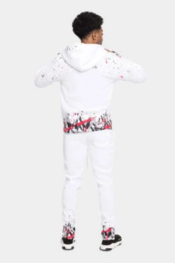 Paint Splatter Fleece Tracksuit -Victorious ST806 WRD 3