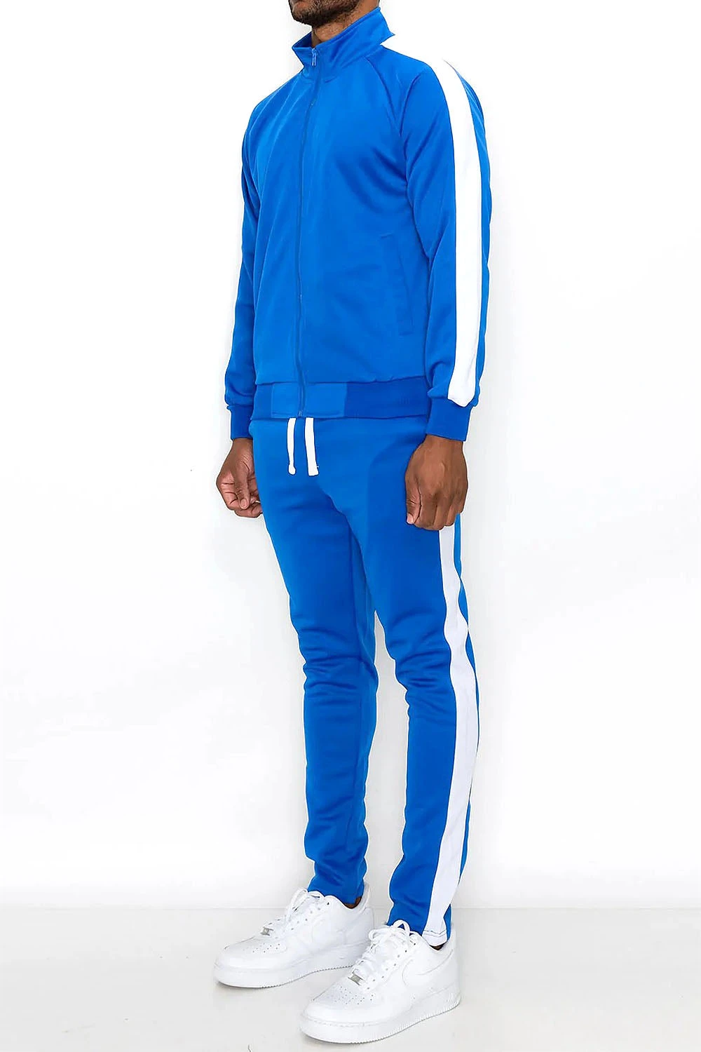Essential Side Stripe Track Suit 4 Essential Side Stripe Track Suit - Image 2