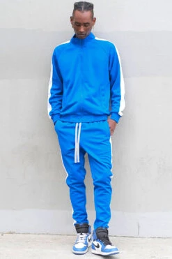 Essential Side Stripe Track Suit 18 Essential Side Stripe Track Suit -Victorious ST868 RBL 3