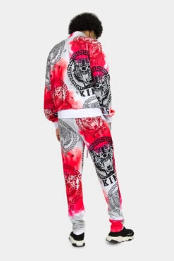 Tie Dye Tiger King Tracksuit 27 Tie Dye Tiger King Tracksuit -Victorious ST872 KOIFISH 3