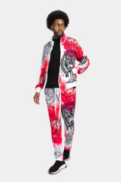 Tie Dye Tiger King Tracksuit 24 Tie Dye Tiger King Tracksuit -Victorious ST872 KOIFISH 7
