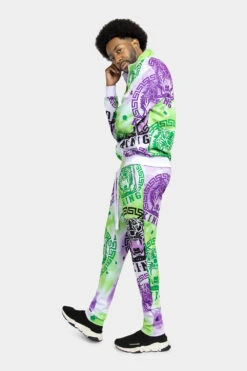Tie Dye Tiger King Tracksuit 33 Tie Dye Tiger King Tracksuit -Victorious ST872 MIST 2