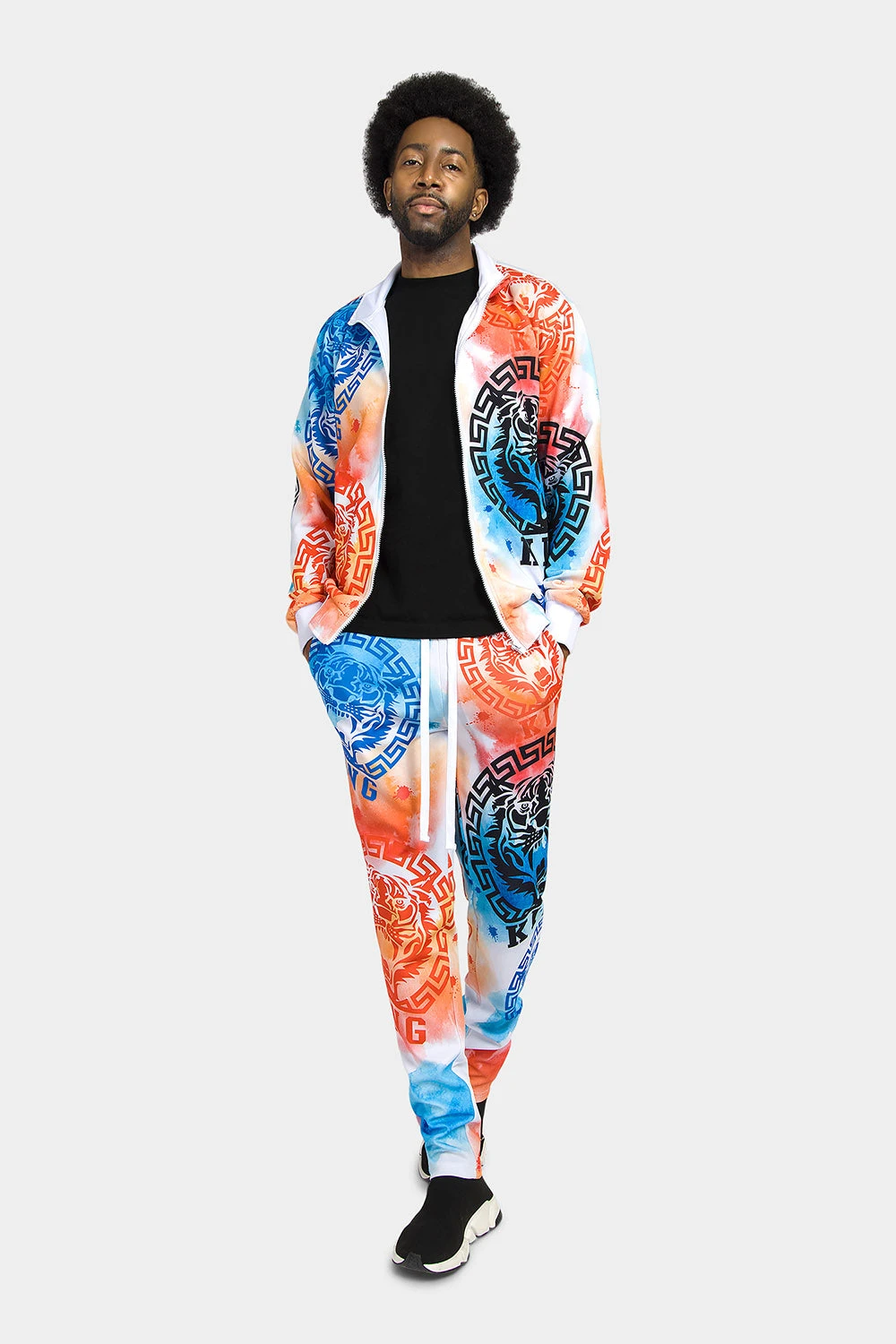 Tie Dye Tiger King Tracksuit 3 Tie Dye Tiger King Tracksuit