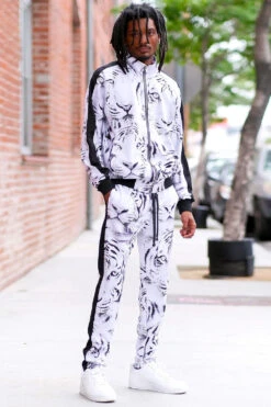 White Tiger Track Suit 9 White Tiger Track Suit -Victorious ST880 WHT 4