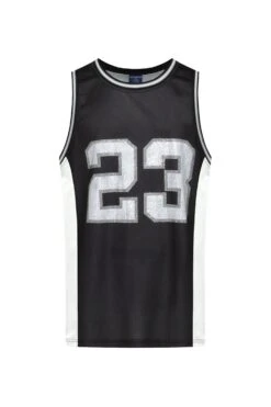 Men's Rhinestoned "23" Basketball Sets 37 Men's Rhinestoned "23" Basketball Sets -Victorious ST882 BLACKWHITE 1