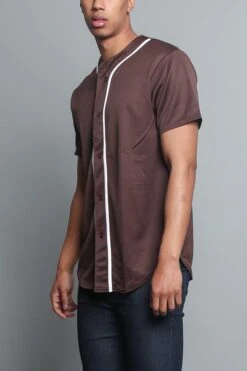 Basic Baseball Jersey 28 Basic Baseball Jersey -Victorious STS0171 BRN 2