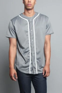 Basic Baseball Jersey 37 Basic Baseball Jersey -Victorious STS0171 DGY 1