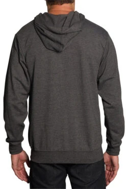 Men's French Terry Zip Down Hoodie -Victorious TH891 CHC 3