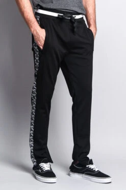 Men's GY Track Pants -Victorious TR508 BLK 4